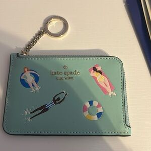 Kate spade keychain wallet